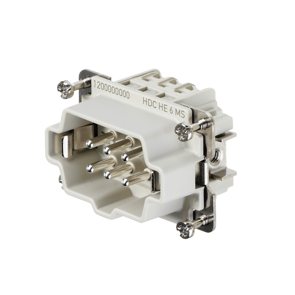 Conector Macho 500V 24A 6 Polos Conex Tornillo Gr3 Weidmuller _1200000000