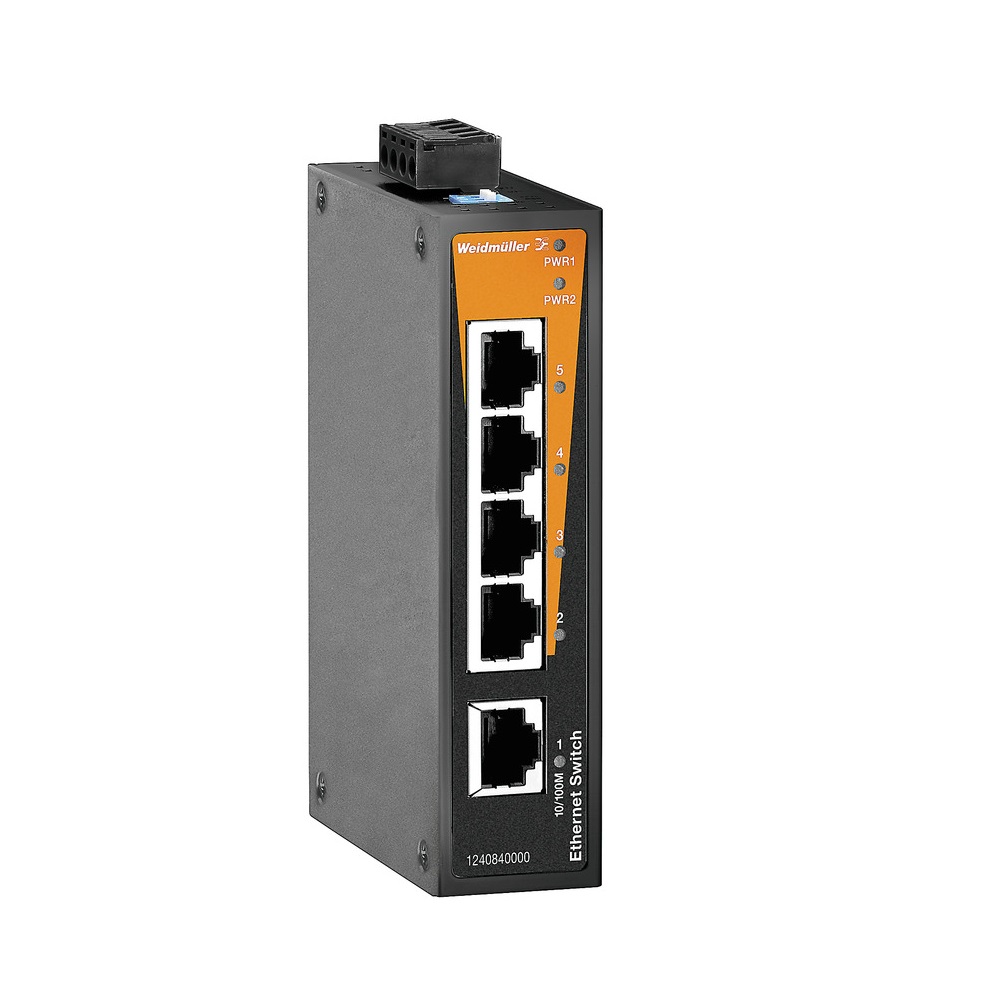 [IE-SW-BL05-5TX] Switch P/Riel No Administrable 5Xrj45 Fast Ethernet Ip30 Weidmuller _1240840000