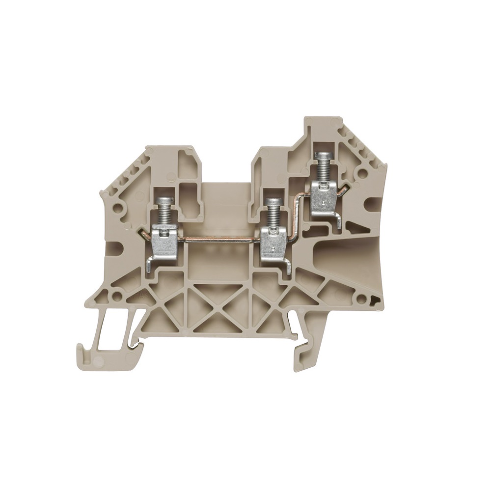 [WDU 4/ZR] Borna 26-10Awg Tornillo 26-10Awg 4Mm2 32A Doble Conexion Weidmuller _1905140000