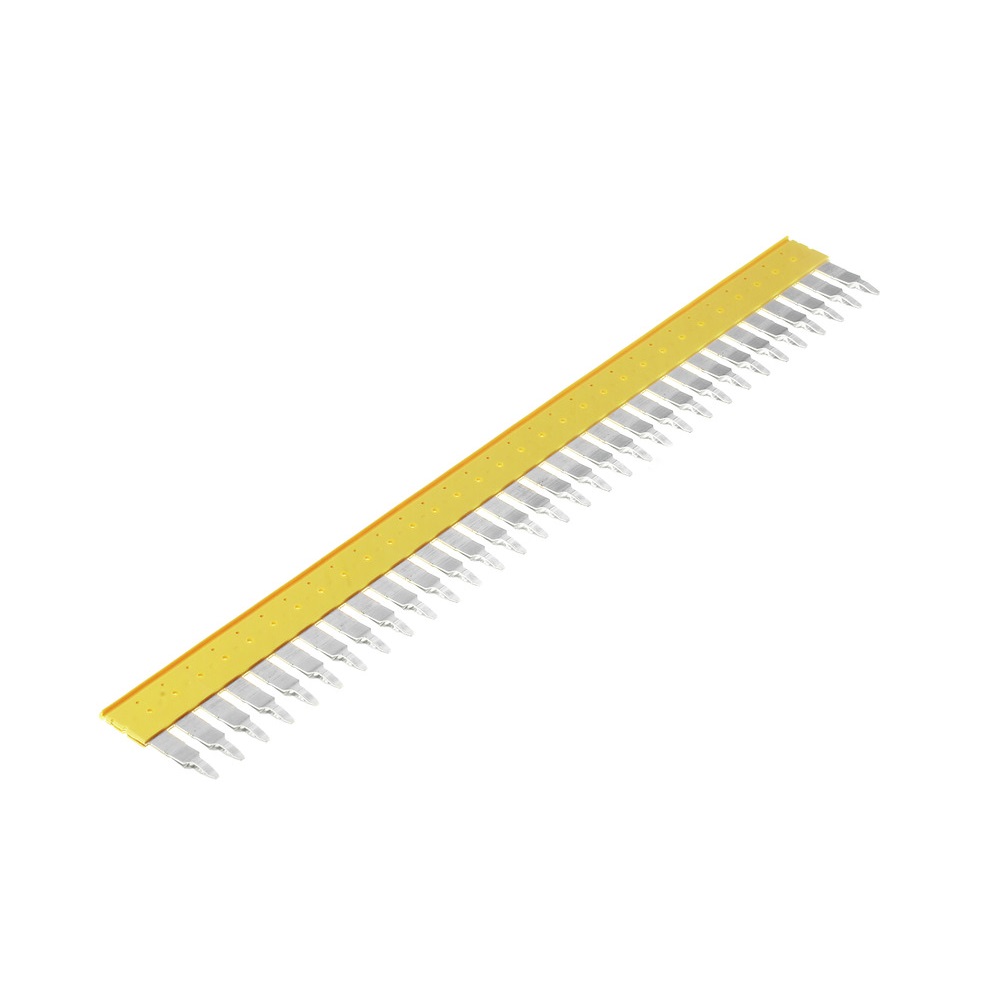 [ZQV 6/32 GE] Puente 32 Polos P/Borna Montaje Directo 8.1Mm 41A Paso 6 Mm Amarillo Weidmuller _1733640000
