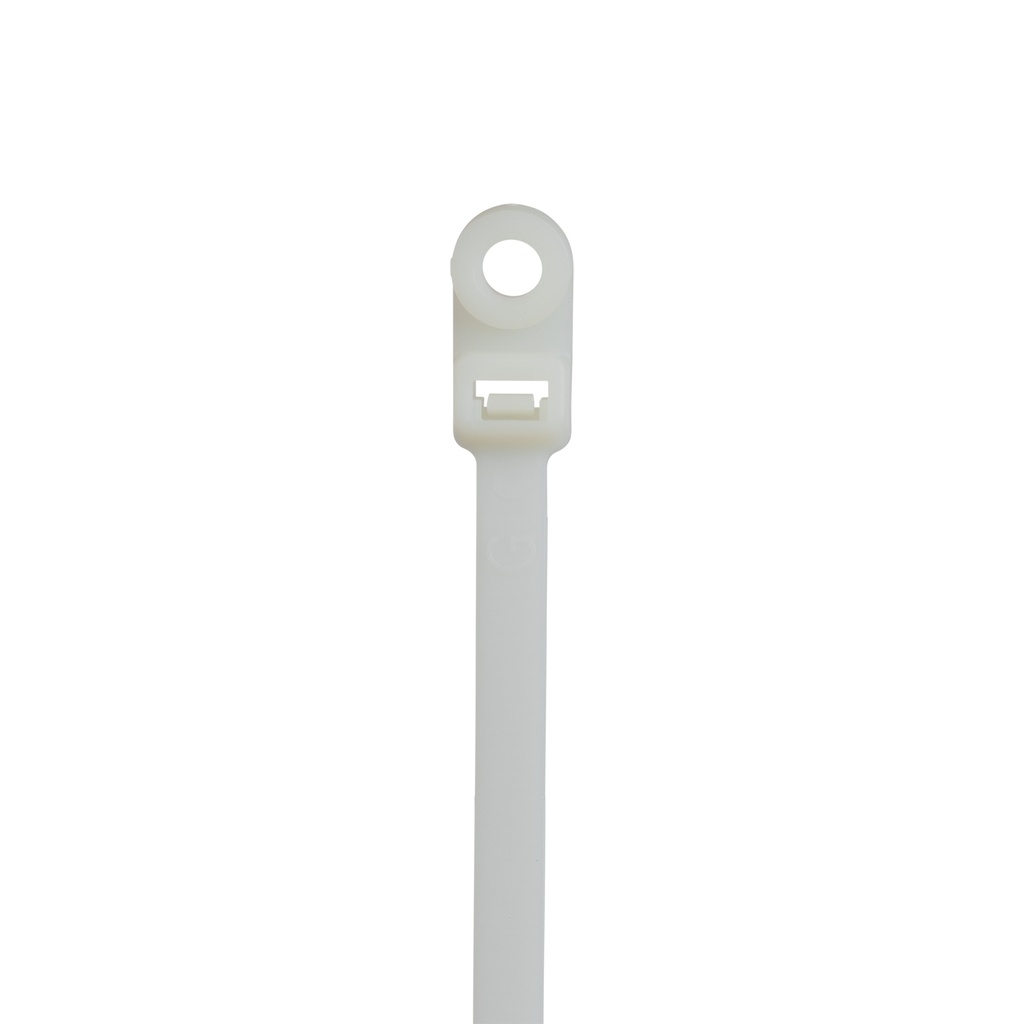 Amarre Nylon Blanco 38Cmx0.76Cm (7.6Mm) P/Tornillo Stronghold Pqx50Und Pand