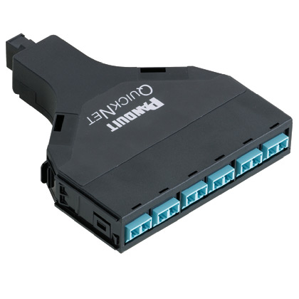 [FQXN-12-10U] Cassette Preconectorizado Mtp-Lc 12 Hilos Om3 Panduit