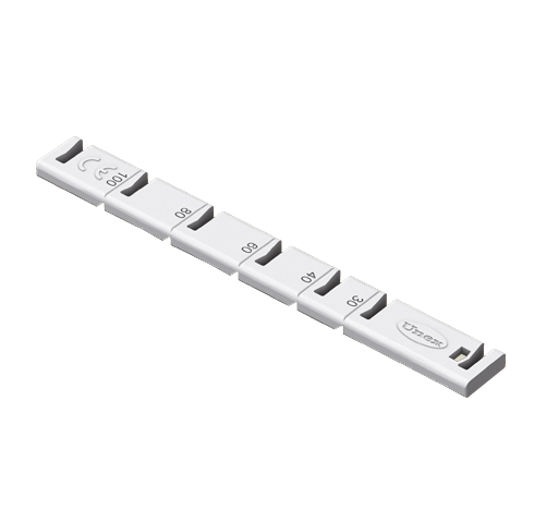 [40850] Retenedor Compactador Para Canaleta Ranurada Paquete 48 Unidades Libre De Halogenos U43X Unex