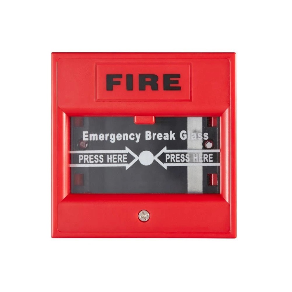 [DS-K7PEB-RED] Boton Accionamiento Emergencia P/Control De Acceso Rojo 86X86X50Mm Hikvision 302901047