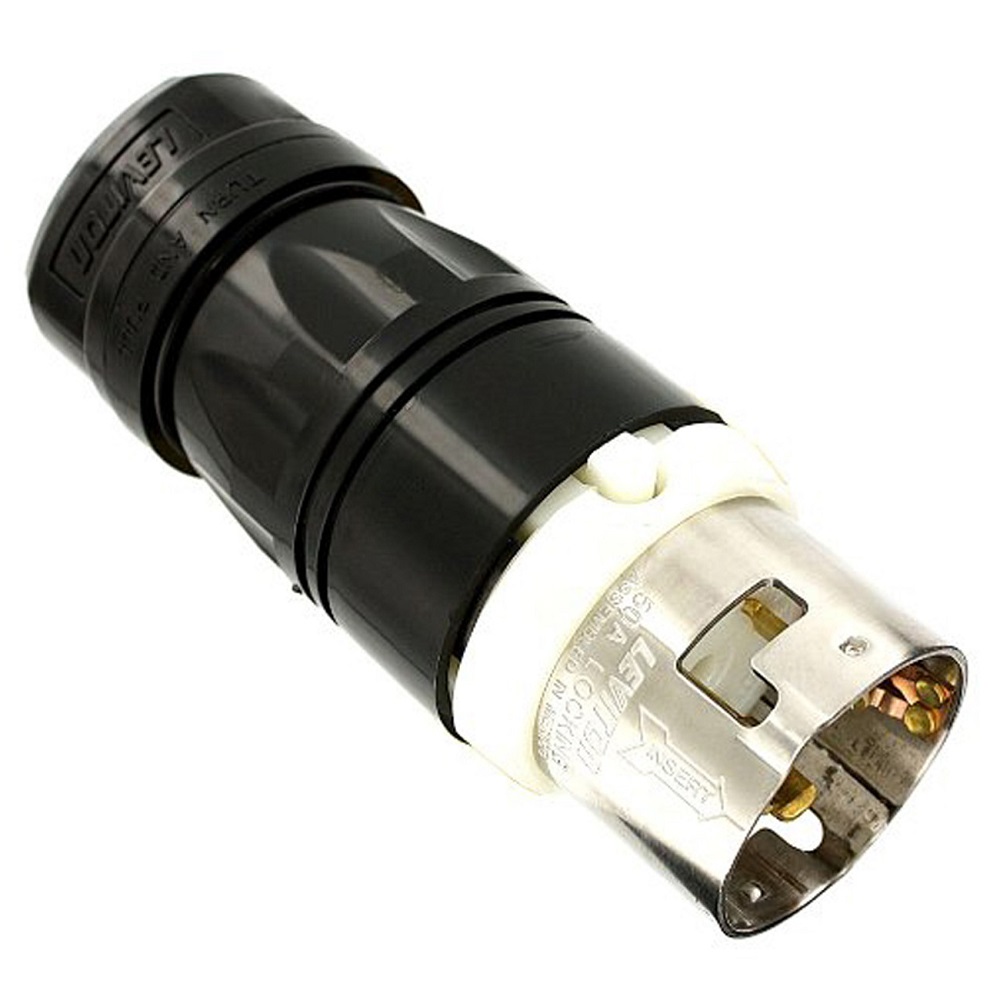 [CS8365C] Clavija 50A 250V 3F+T Seguridad Aerea Leviton Estilo California