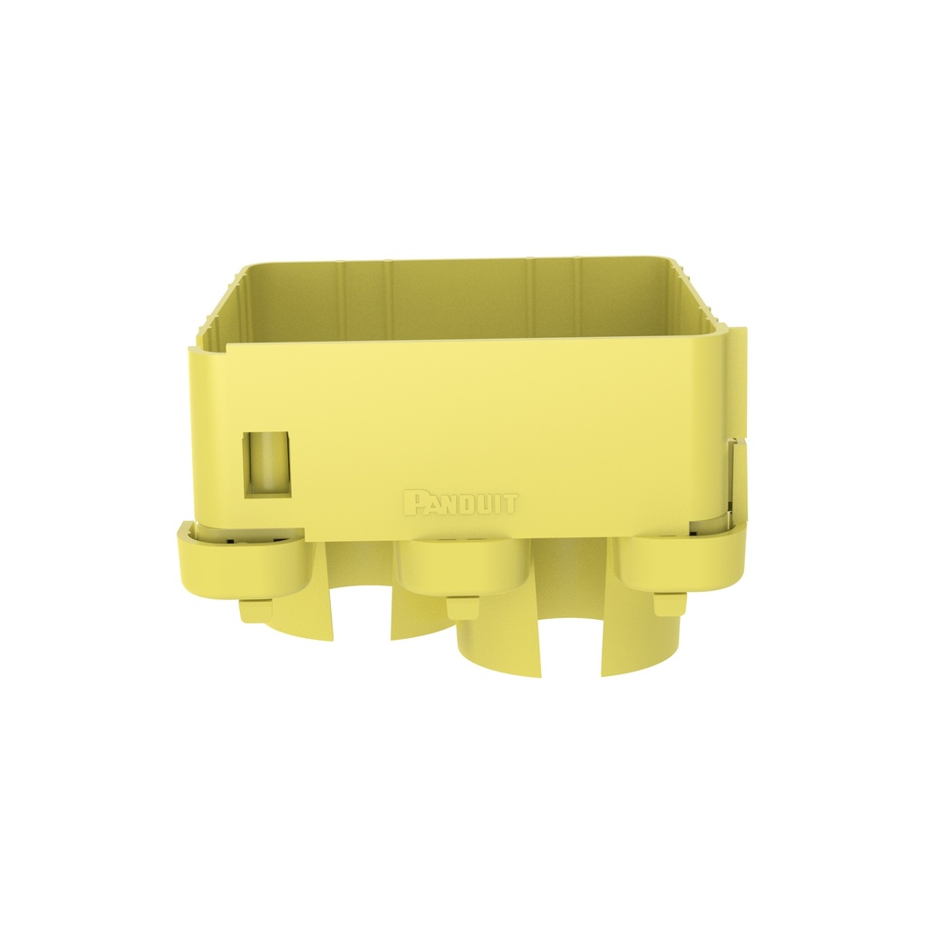 Acople P/ Bajante Frspj4X4 Fiber Runner 4X4 A Cor 1-1/2 Dos Salidas Amarilla  Panduit