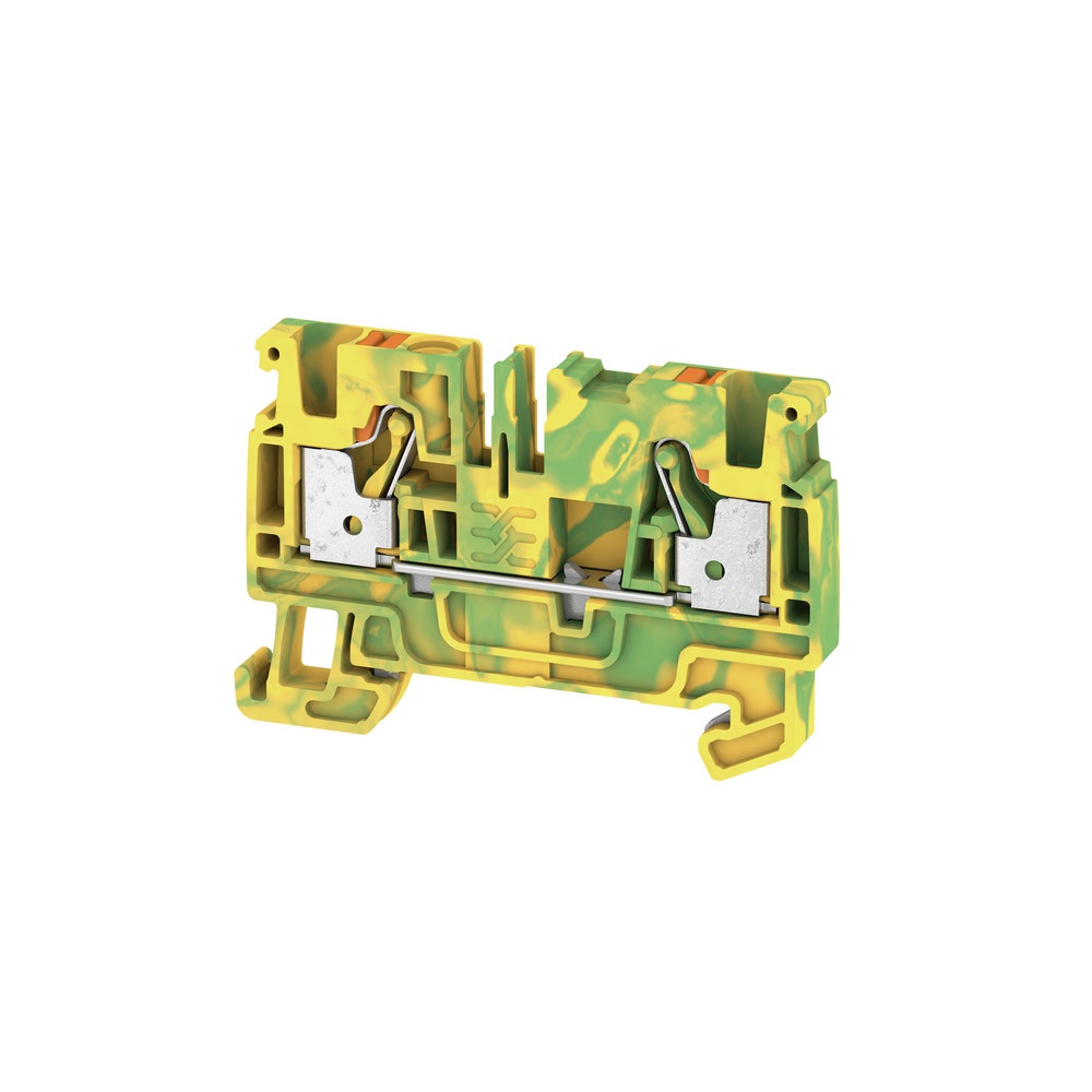 Borna 26-10Awg Push In Tierra Verde/Amarillo 600V 4Mm2 Weidmuller _2051360000