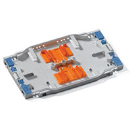 [T5PLS-24F] Bandeja Fibra P/24 Empalmes Fusion Leviton