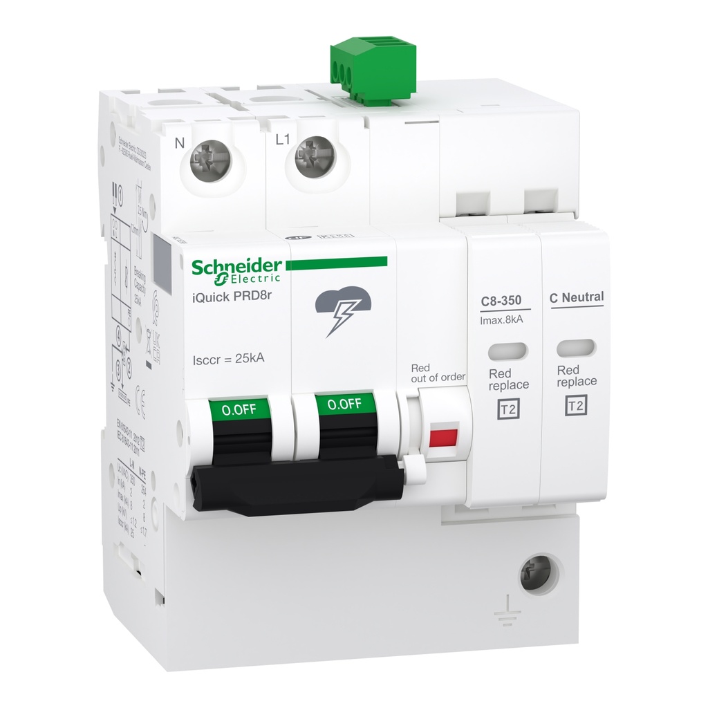 Dispositivo Iquick Prd- 8R 1P+N 8Ka/ 350 V