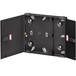 [5WSML-02C] Caja De Fibra De Pared Vacio Para Fibra Optica Hasta 2 Acoples Leviton