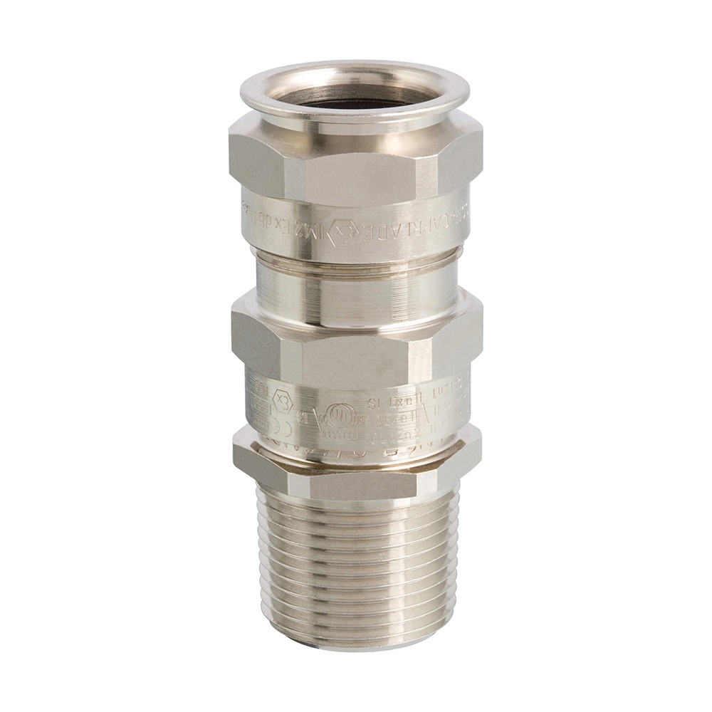 Prensacable 1/2 Npt P/Cable Armado Ip66 Cable Sealing Range 3 A/Inox Crouse Hinds