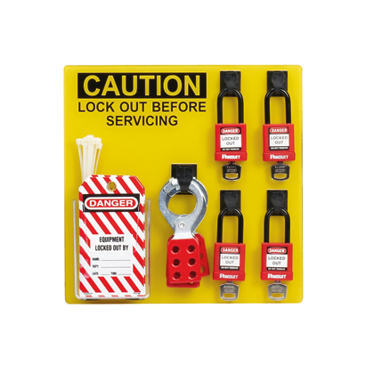 [PSL-4SWCA] Tablero Panduit Seguridad Con Candados Portacados P/4 Usuarios