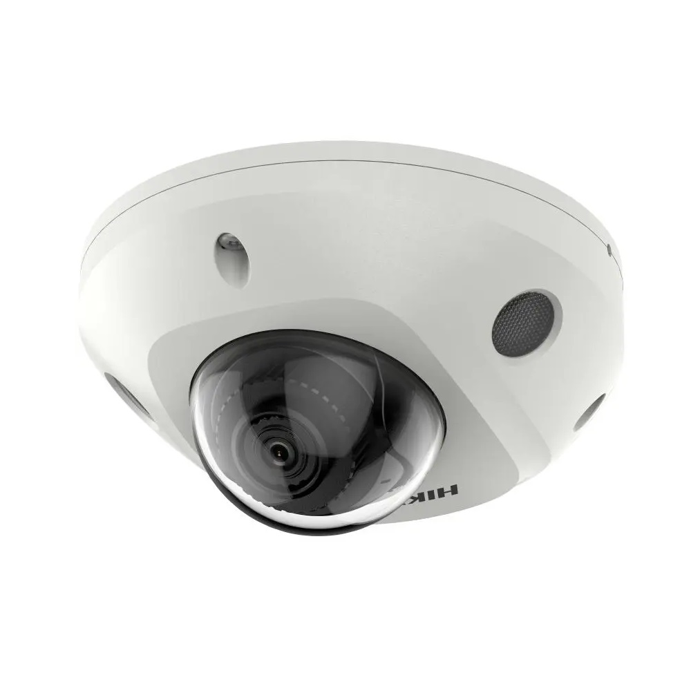 Camara Mini Domo 2Mp 0.005Lux Ir30M F2.8Mm 120Db Mic In / Alarma Ip67 Ik8 Hikvision 311320019