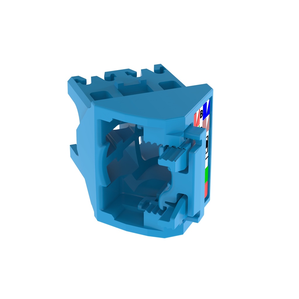 Tapa Jack Categoria 6A  Angulo 45G Panduit Pqx10 Terminacion Tg Derecha -Izquierda