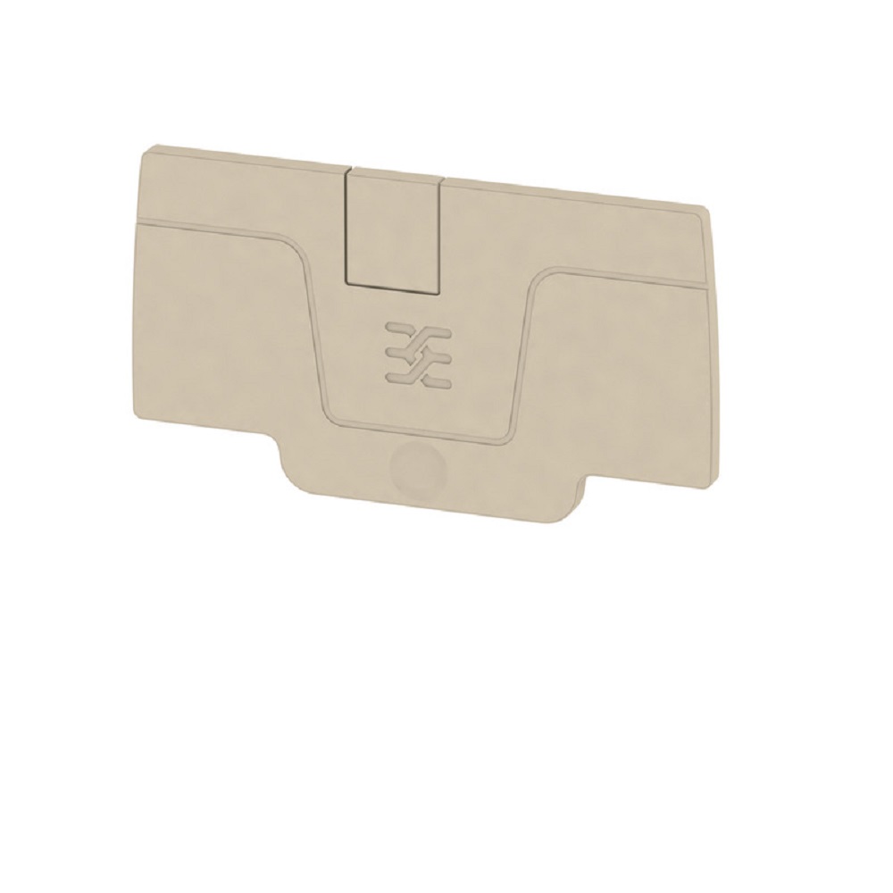Tapa Final P/ Borna  4Mm Placa Separadora Weidmuller _2051680000