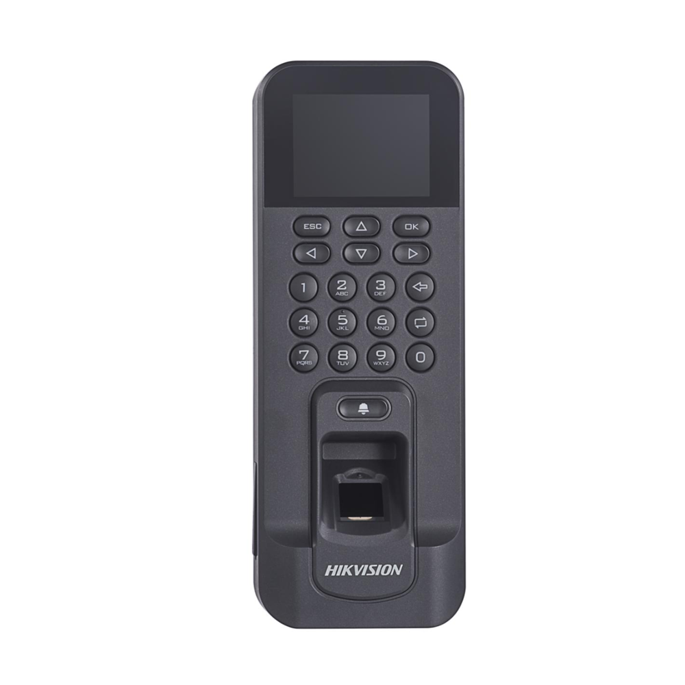 [DS-K1T804AMF] Terminal Control Acceso/Asistencia Bio/C Mf 3000 Huellas 150K Eventos Hikvision 302915288