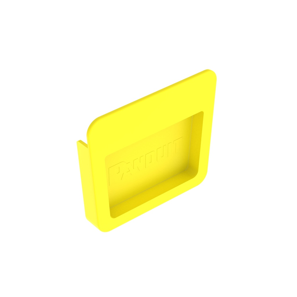 [FREC4X4LYL] Tapa Final P/Fiber-Runner 4X4 Panduit