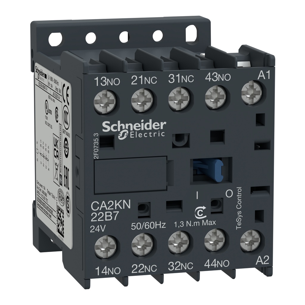 Minicont. K Aux. 2Na+2Nc 24Vac Schneider