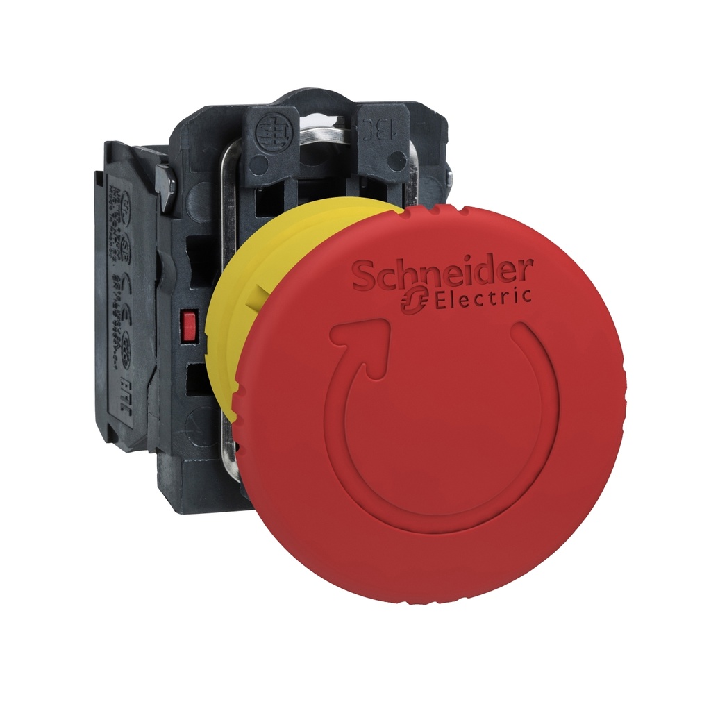 Parada 22Mm Nc Con Retencion De Giro Schneider Plastica