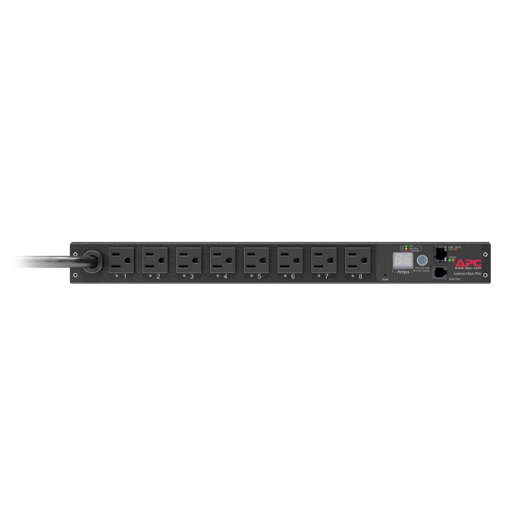 [AP7900B] Unidad Pdu Rack Con Conmutacion 1U 15A 100/120V 8 5-15 Apc