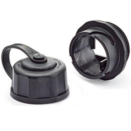 Cubierta Duraport Negra P/Toma Quickport Leviton