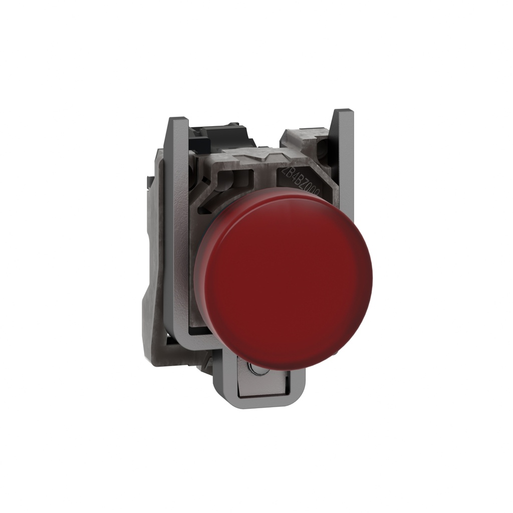 Luz Piloto Led Cuerpo Metalico Rojo 22Mm 24Vac/Dc Ip65 Ik05 Harmony Schneider