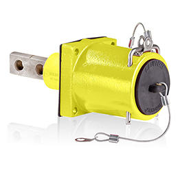 [49FR2-CY] Conector Electrico Monopoplar  Rhino Hide  Amarillo Cable 313Mcm-777Mcm Leviton