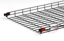 Bandeja Malla 60Mm X 600Mm X 3.0Mts Black C8 Negro Rejiband Pemsa