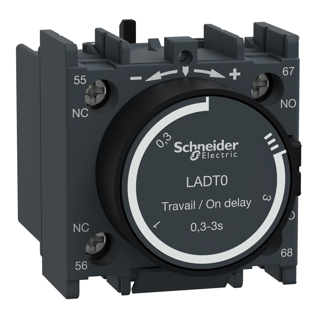 Contactor Time Delay Aux Contact Block Schneider