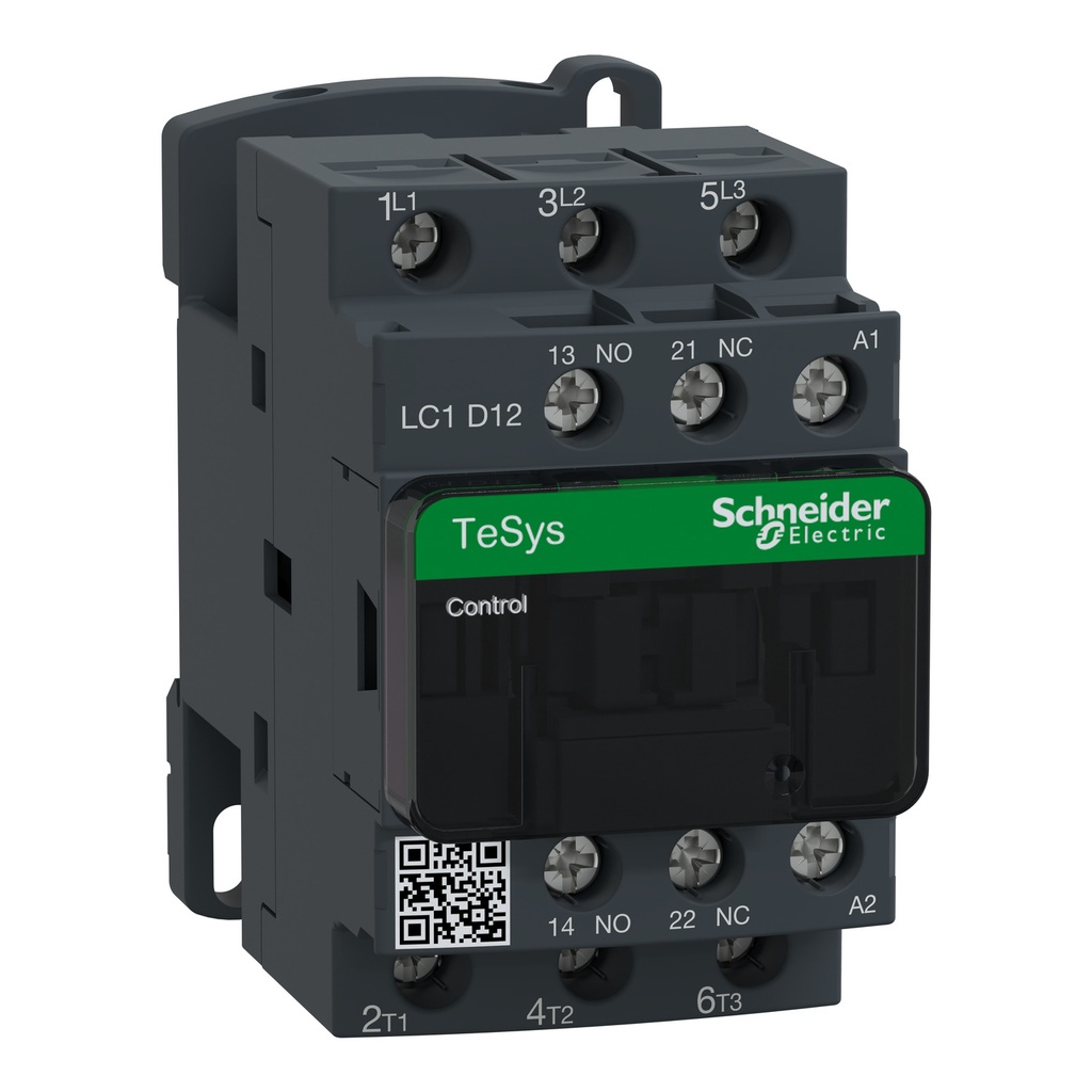 Contactor 12A 4Hp Na+Nc 24Vac Schneider