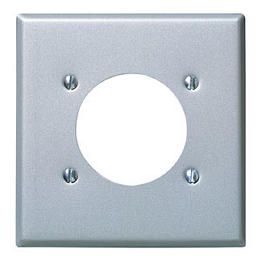 Tapa P/Toma Acero Inoxidable 54Mm Diamt Leviton