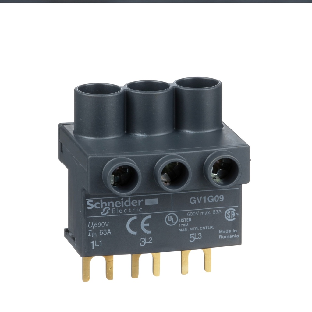 Bornera Para Barraje Gv2 -G/Conexion Schneider