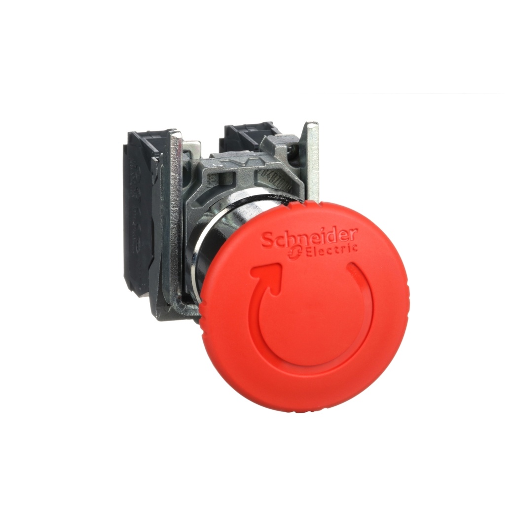 Parada Emergencia 22Mm 1Na+1Nc Schneider