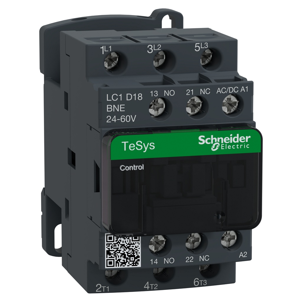 Contactor 3P Ac3 440V 18A 24-60V Acdc Schneider