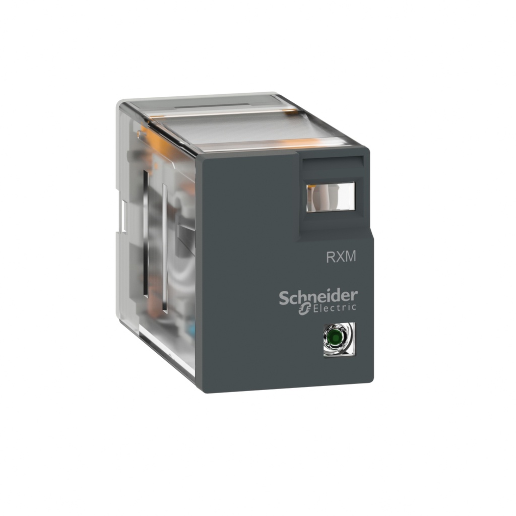 [RXM4LB2P7] Rele Miniatura 230Vac 4 Contactos 14 Pine 3A Con Led Schneider