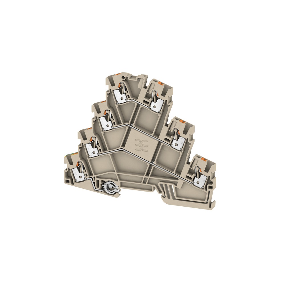 Borna Push In Tres Pisos+Tierra 2.5Mm2 26-12Awg Weidmuller _2434340000