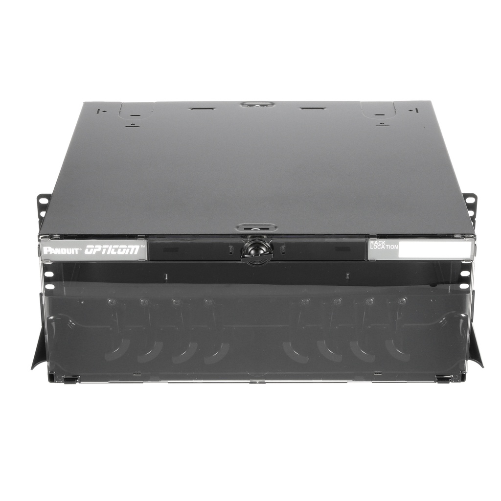 Bandeja Fibra 4 Unidad Rack Deslizable 12 Placas Con Acceso Frontal Panduit