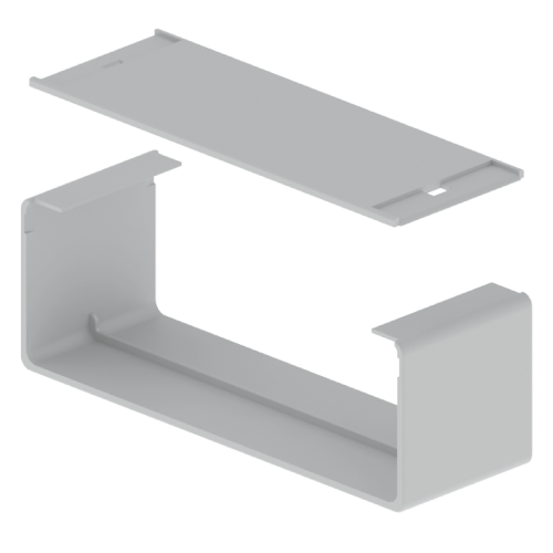 Cubre Juntas Para Bandeja Portacable 60X200Mm Gris U23X Unex