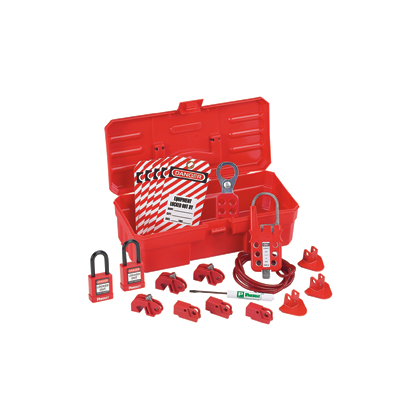 Kit Seguridad Panduit En Caja Con Candad O Bloquadores Y Etiquetas Ingles Panduit Psl-Kt-Cona