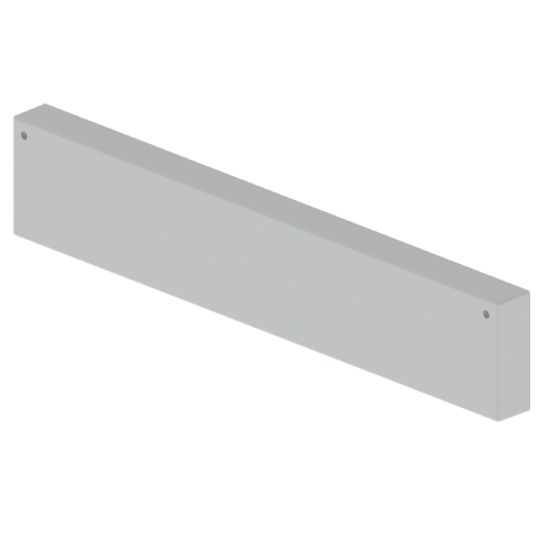 Tapa Final Para Bandejaportacable 100X600Mm Gris Unex