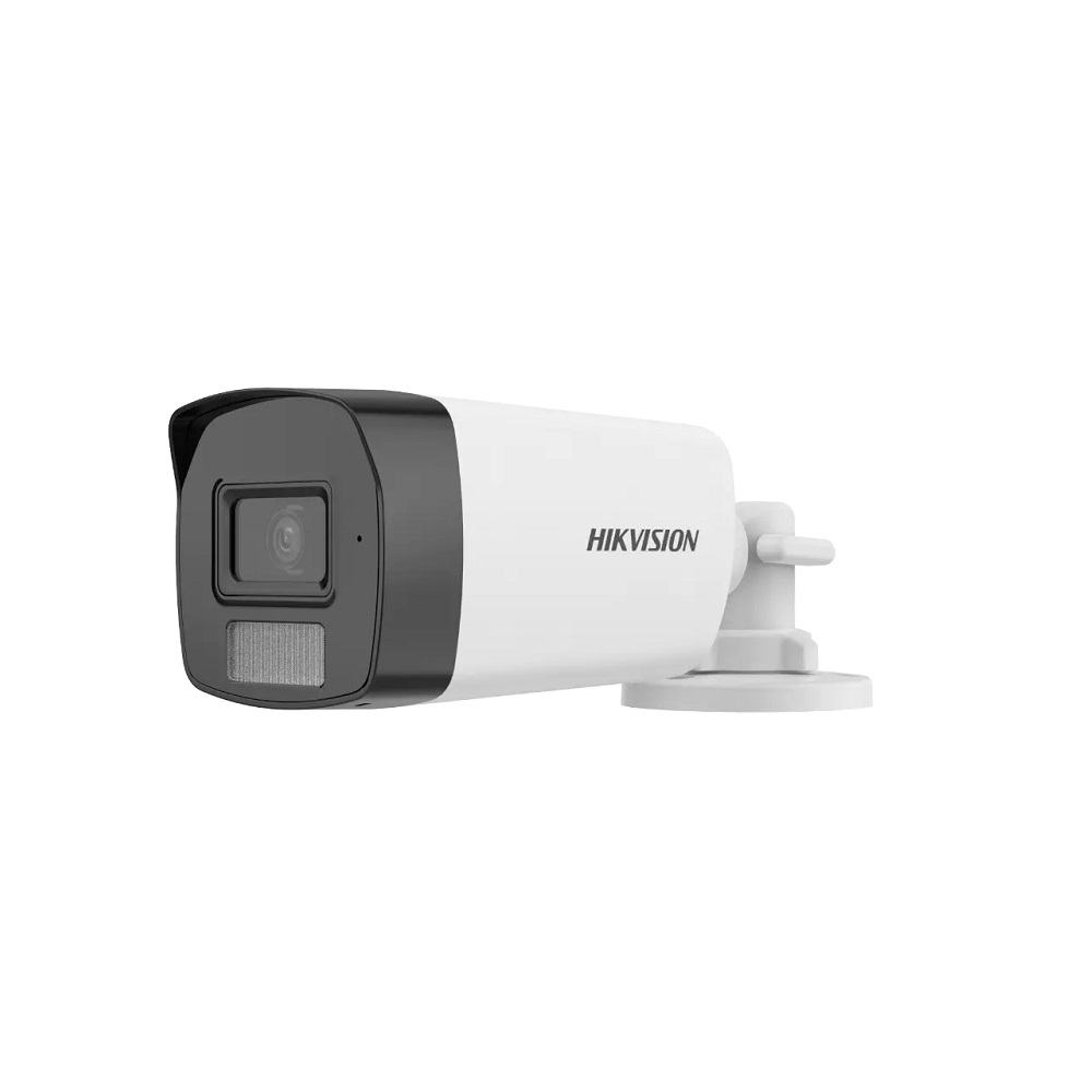[DS-2CE17K0T-LFS] Camara Bala Lente Fijo Doble Luz 3K 2960X1665 7 Lente 2.8 Mm Ir De Hasta 40 M Iluminador Luz Blanca 40M Ip6 Hikvision 300513696