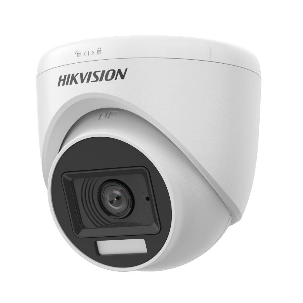 [DS-2CE76K0T-LPFS(2.8mm)] Camara Turret 5Mp Plastica Audio Doble Luz 3K Lente 2.8Mm Ir 20M Iluminador Luz Blanca 20M Hikvision 300615451