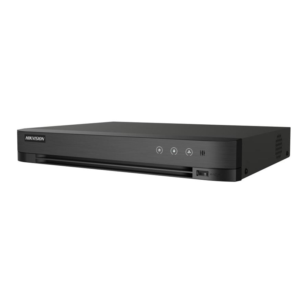 [iDS-7208HQHI-M1/FA(C)] Dvr 4 Megapixel Reconocimiento Facial 8Ch Turbohd + 4 Canales Ip 1 Bahía De Disco Duro 1 Canal De Audio Audio Por Coaxitron Hikvision 300226857