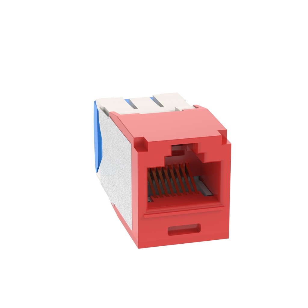 [CJ6X88TGRD-24] Toma Rj45 Categoria 6A Panduit Roja  Pqte X 24 Unds  Cj6X88Tgrd-24