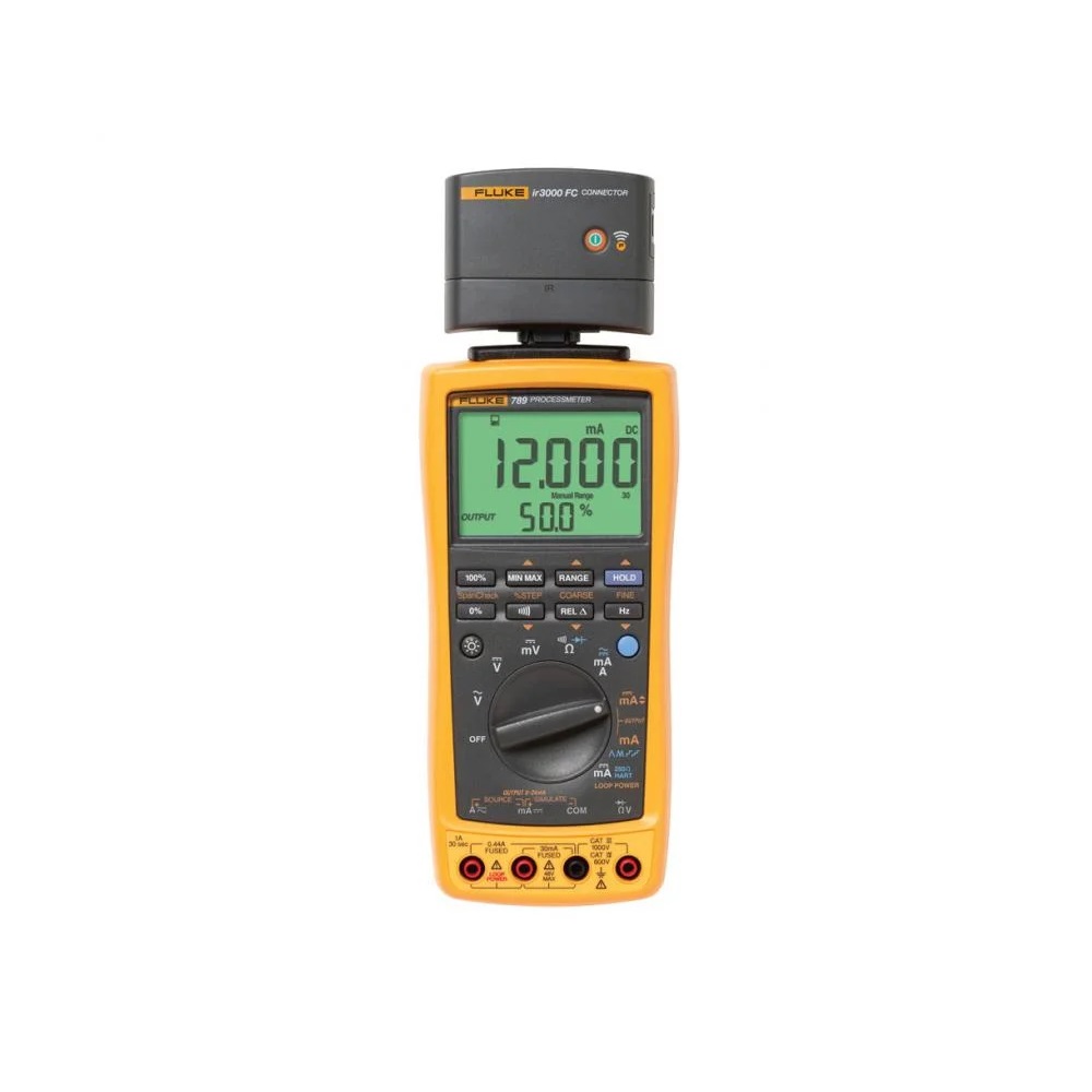 [FLUKE-789] Multimetro Digital De Procesos Generación De Corriente 4-20 Miliamperio Lazo 24V 1000V Ac/Dc Diodo Capacitancia Resistencia Cat Iii 1000V/Cat Iv 600V Fluke 1633984