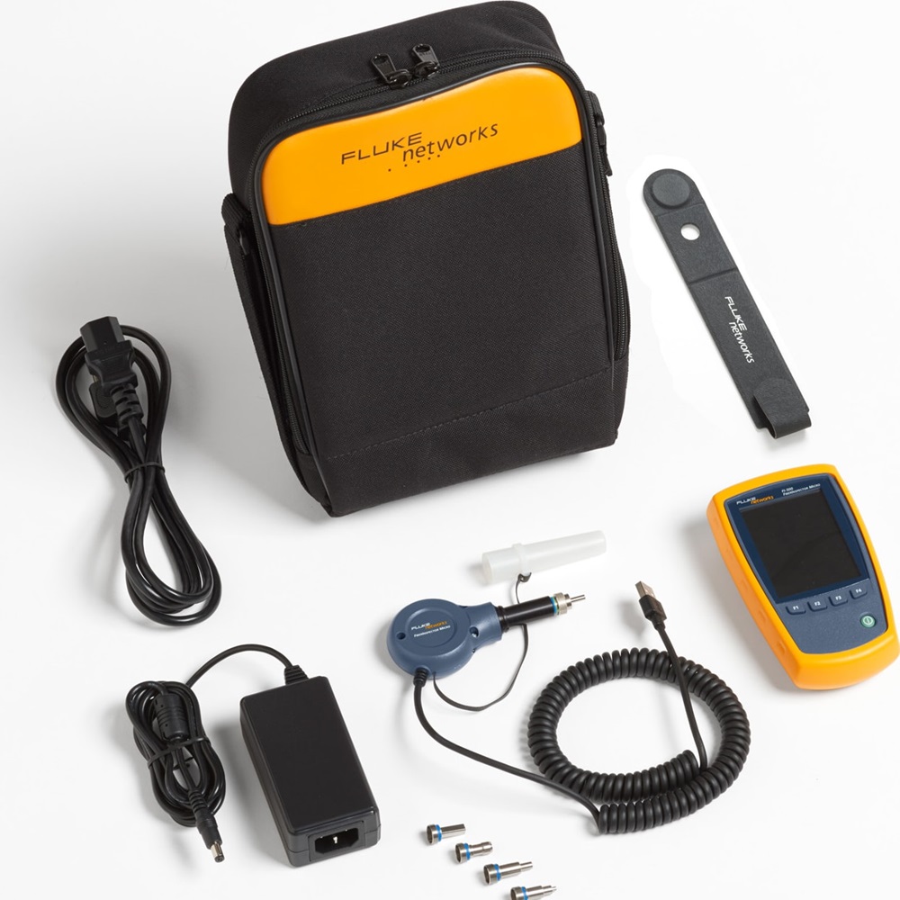 [FI-500] Camara Sonda De Video De Fibra Optica Para Inspeccion Y Verificacion De La Limpieza Y Estado De Los Conectores De Fibra Con Puntas Upc-Lc/Sc/1.25 Mm/2.50 Mm Fluke 4812113
