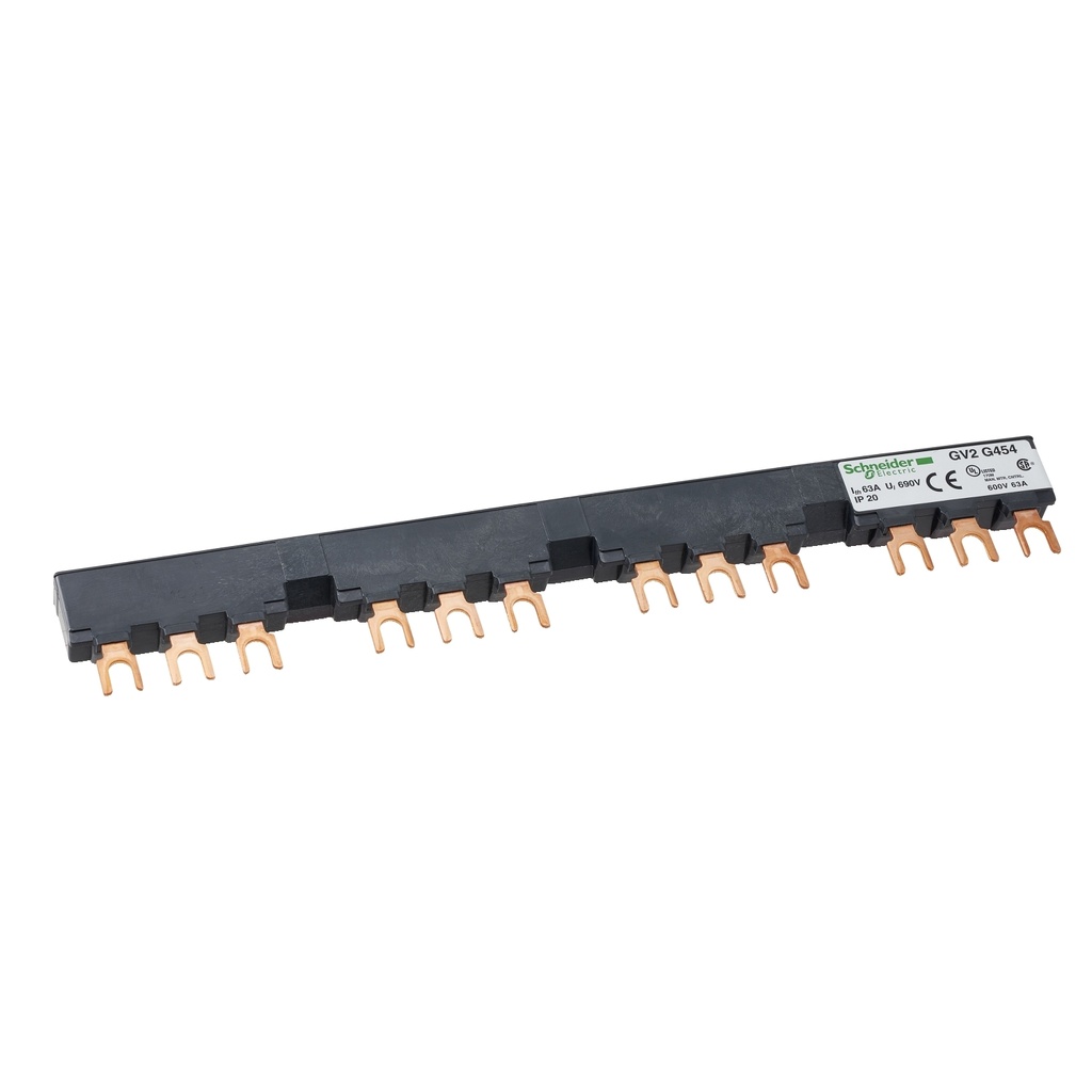 Barraje Con 4 Salidas Para Gv2M E-P/Paso 54Mm Schneider