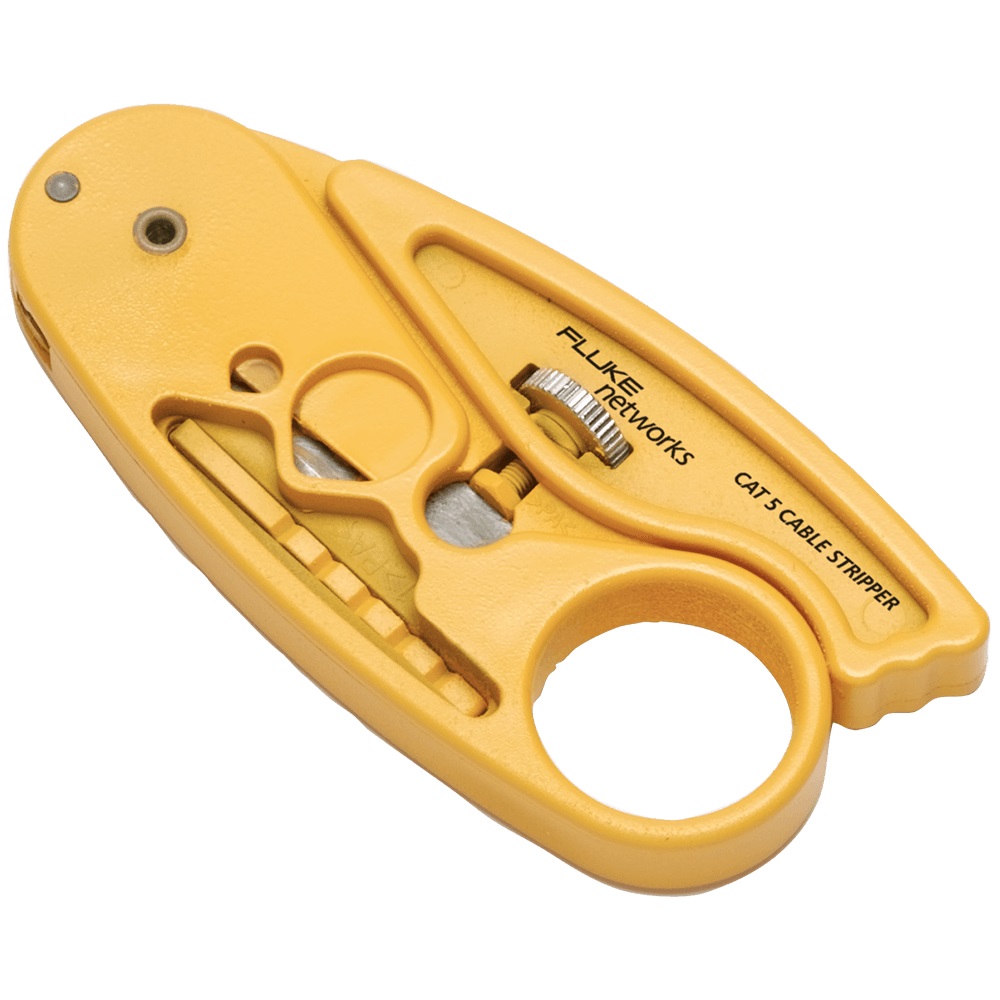 [11230002] Cortador Desforrador Pelacables Ajustable Para Cables Redondos Utp/Stp Coaxial Rg58/59 22-24Awg Y Tefefonicos Fluke 2326337