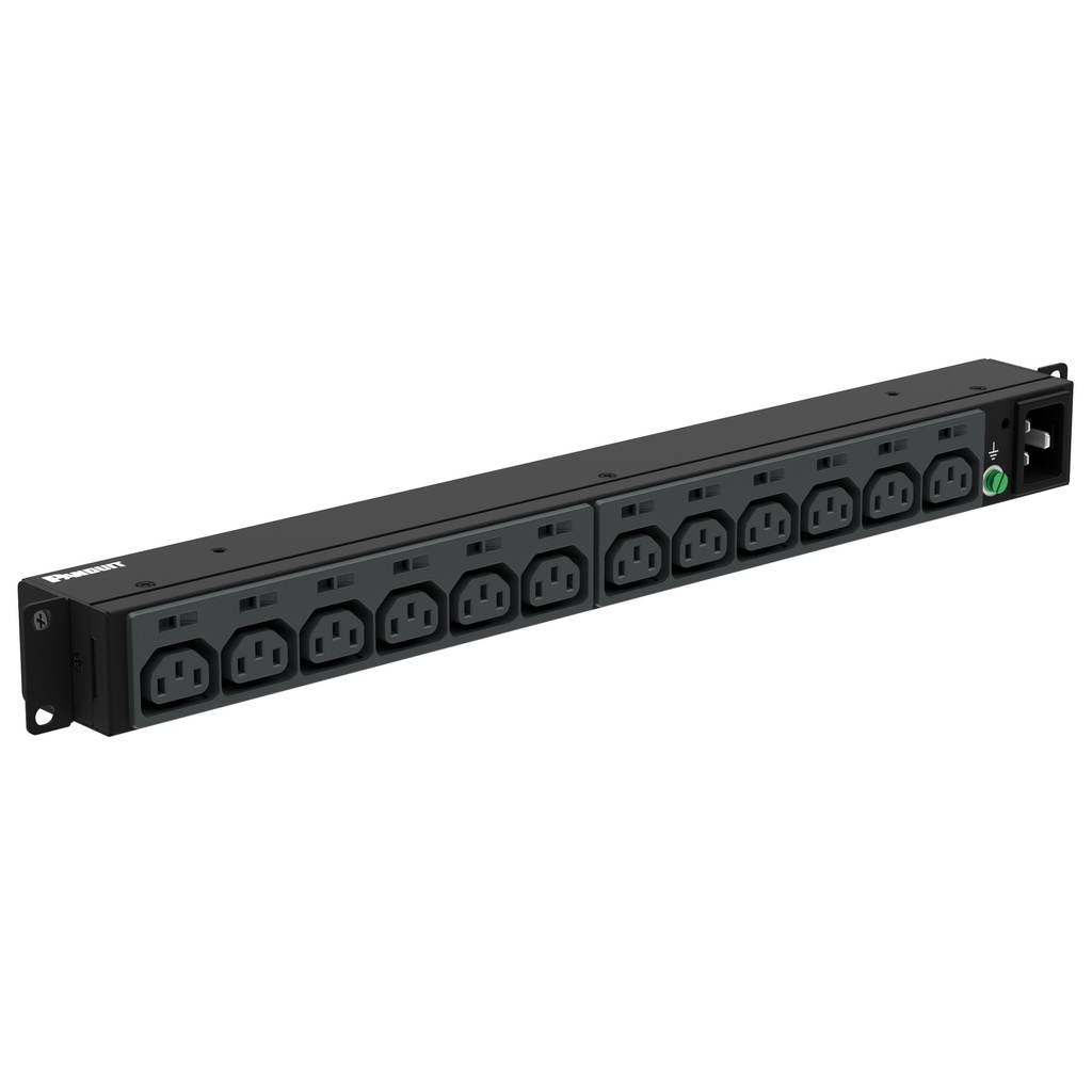 Pdu Basica Horizontal 20A 208V (12)-C13 Plug L6-20P-(3M) Panduit