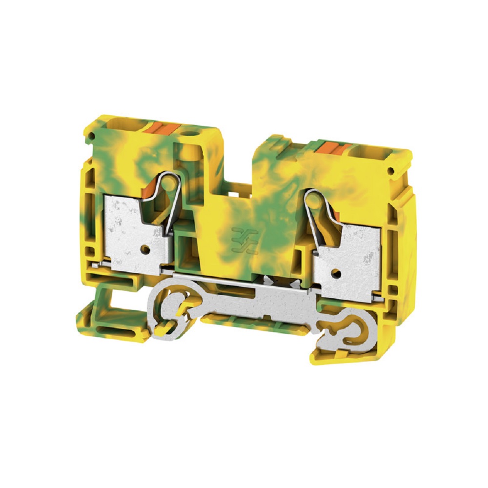 Borne De Tierra Push In 10Mm2 Verde/Amarillo Weidmuller 2490440000